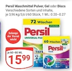 Waschmittel Pulver Angebote von Persil bei GLOBUS Wiesbaden für 15,99 €