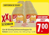 Schlemmerhappen für Katzen Angebote von Gut & Günstig bei E center Bruchsal für 7,00 €