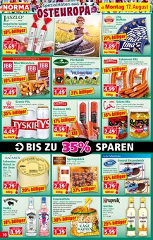 Body Lotion Angebot im Norma Prospekt, gültig von 17.08.2026 bis 22.08.2026 Body Lotion Angebot im aktuellen Norma Prospekt auf Seite 10
