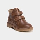 Boots à scratchs marron garçon à 20,99 € dans le catalogue La Halle