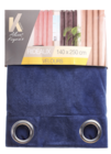 Rideau velours ou occultant en promo chez Stokomani Rideau velours ou occultant dans le catalogue Stokomani