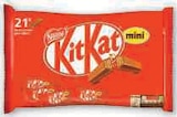Mini Barres de Chocolat KitKat Lait - Nestlé dans le catalogue Super U