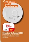 Promo Détecteur de fumée à 19,90 € dans le catalogue Weldom à Agneaux