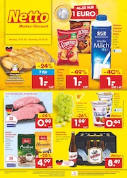 Netto Marken-Discount Prospekt: "Aktuelle Angebote", 63 Seiten, 27.01.2025 - 01.02.2025