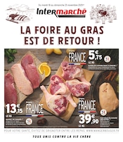 Prospectus Supermarchés Intermarché Super en cours à Saint-Pardoux-Isaac et alentours, "LA FOIRE AU GRAS EST DE RETOUR !", 4 pages, 18/11/2025 - 23/11/2025 Catalogue Supermarchés Intermarché Super en cours à Saint-Pardoux-Isaac et alentours, "LA FOIRE AU GRAS EST DE RETOUR !", 4 pages, 18/11/2025 - 23/11/2025