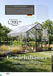 Aktueller RHG Baucentrum Prospekt mit Gewächshaus, "Der Katalog für Gartengestaltung, Gartenpflege und Gartenfreizeit.", Seite 30