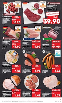 Pute im Kaufland Prospekt "Hier bin ich richtig" mit 60 Seiten (Cottbus)