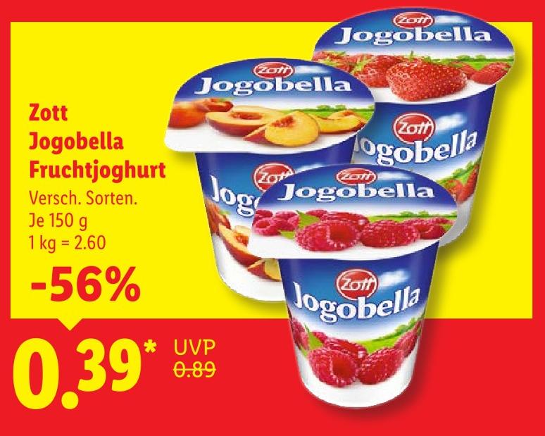 Jogobella Fruchtjoghurt