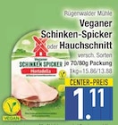 Schinken-Spicker im EDEKA Prospekt Schinken-Spicker von Rügenwalder Mühle im aktuellen EDEKA Prospekt für 1,11 €