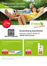 mea - meine apotheke Prospekt für Oberhausen mit 4 Seiten mea - meine apotheke Prospekt für Oberhausen: "Unsere August-Angebote", 4 Seiten, 01.08.2020 - 31.08.2020