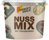 Nuss Mix mit Cranberries Angebote von Farmer's Snack bei REWE Mönchengladbach für 2,69 €