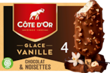 BÂTONNETS GLACÉS VANILLE CHOCOLAT & NOISETTES CÔTE D'OR - COTE D OR - Auchan Supermarché à Issy-les-Moulineaux BÂTONNETS GLACÉS VANILLE CHOCOLAT & NOISETTES CÔTE D'OR - COTE D OR en promo chez Auchan Supermarché Issy-les-Moulineaux à 4,35 €