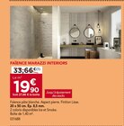 Gedimat Belleville-sur-Loire - Promo Faïence Promo Faïence à 19,90 € dans le catalogue Gedimat à Belleville-sur-Loire
