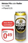 Pils Angebote von Meister bei GLOBUS Frechen für 0,49 €