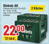 Alt im Angebot bei Trinkgut in Neuss Alt Angebote von Diebels bei Trinkgut Neuss für 22,00 €