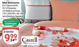 Biber-Bettwäsche von Castell im aktuellen GLOBUS Prospekt