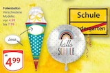 Folienballon Schultüte im Angebot bei GLOBUS in Willich Folienballon Schultüte Angebote bei GLOBUS Willich für 4,99 €