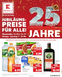 Kaufland Prospekt für Neustrelitz: "Aktuelle Angebote", 60 Seiten, 16.01.2025 - 22.01.2025