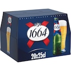 Bière Blonde - 1664 - Carrefour à Toulon Bière Blonde - 1664 en promo chez Carrefour Toulon à 12,45 €