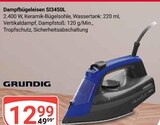 Aktuelles Dampfbügeleisen SI3450L Angebot bei GLOBUS in Jena ab 12,99 €