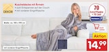 Kuscheldecke mit Ärmeln Angebote von DEKOR bei Netto Marken-Discount Offenbach für 14,99 €