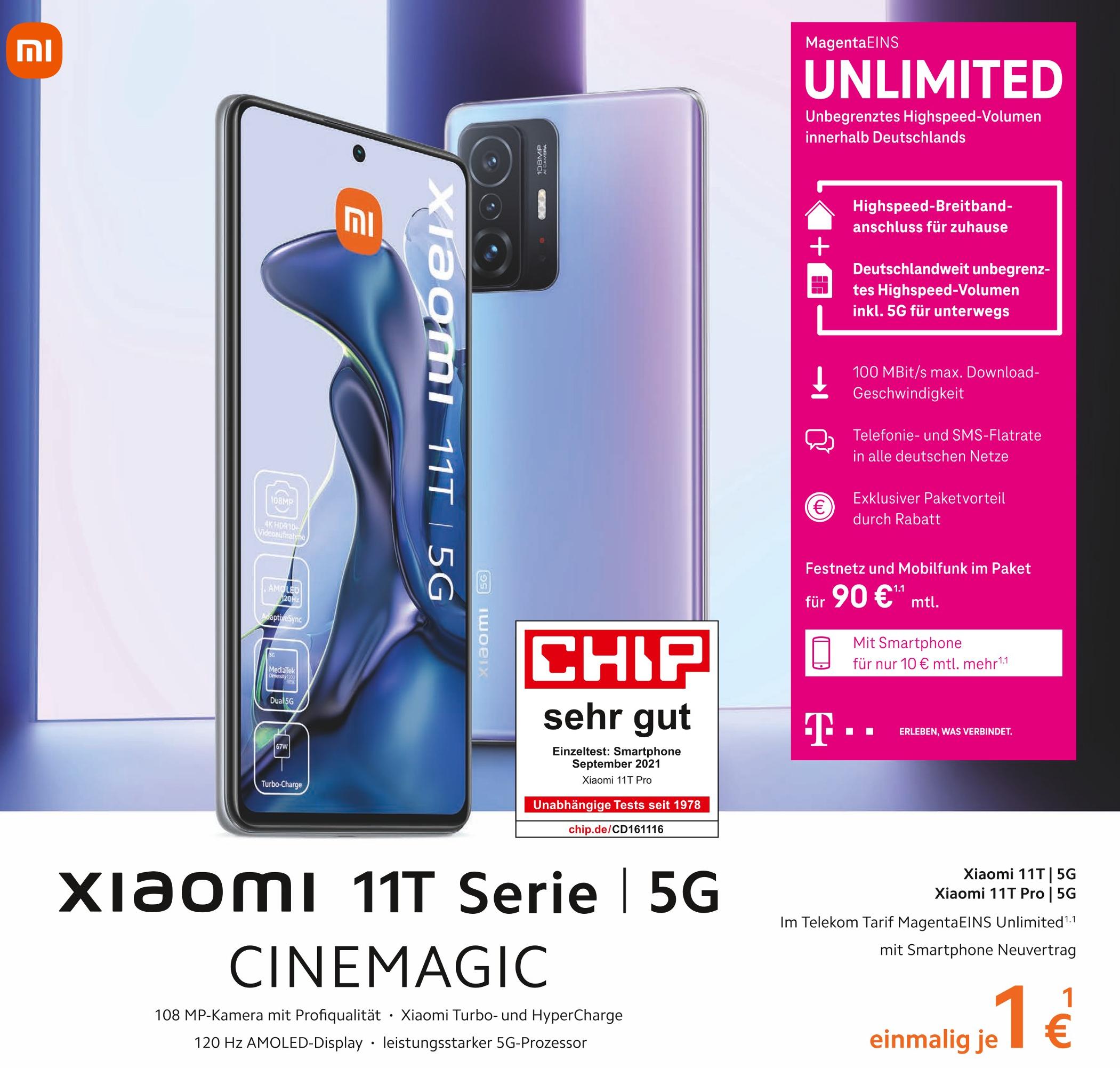 cosmophone Hannover - Xiaomi 11T | 5G Xiaomi oder 11T Pro | 5G Xiaomi 11T | 5G Xiaomi oder 11T Pro | 5G Angebot bei cosmophone Hannover im Prospekt Aktuelle Angebote