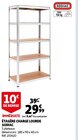 ÉTAGÈRE CHARGE LOURDE SODIAC en promo chez Auchan Hypermarché ÉTAGÈRE CHARGE LOURDE SODIAC dans le catalogue Auchan Hypermarché