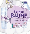 Eau minérale naturelle - SAINTE BAUME en promo chez Intermarché Super Montpellier à 1,84 €