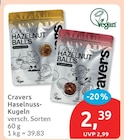 Haselnuss Kugeln von Cravers im aktuellen budni Prospekt