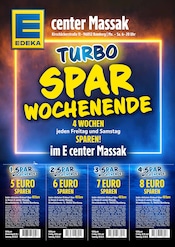 Aktueller E center Supermarkt Prospekt in Burgebrach und Umgebung, "TURBO SPAR WOCHENENDE" mit 2 Seiten, 02.10.2025 - 25.10.2025