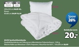 Aktuelles ULVIK Synthetikbettdecke Angebot bei JYSK in Ingolstadt ab 16,50 €