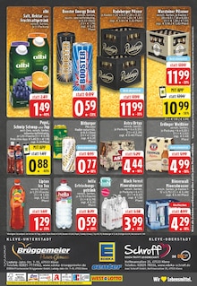 Bier im E center Prospekt "Aktuelle Angebote" mit 24 Seiten (Kleve)