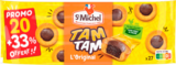 Auchan Supermarché Rueil-Malmaison - Promo GÂTEAUX TAM TAM L'ORIGINAL FOURRÉS AU CHOCOLAT ST MICHEL Promo GÂTEAUX TAM TAM L'ORIGINAL FOURRÉS AU CHOCOLAT ST MICHEL à 3,64 € dans le catalogue Auchan Supermarché à Rueil-Malmaison