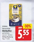 Röstkaffee von EDEKA Herzstücke für 5,55 € bei EDEKA im Angebot Röstkaffee von EDEKA Herzstücke im aktuellen EDEKA Prospekt
