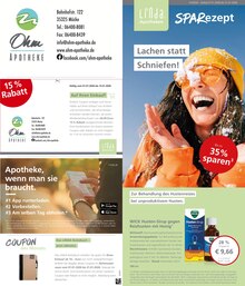 Aktueller LINDA Premiumapotheke Prospekt "Aktuelle Angebote" Seite 1 von 3 Seiten für Mücke