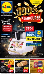 Catalogue Lidl à Semoutiers-Montsaon, avec 54 pages Prospectus Lidl à Semoutiers-Montsaon, "100% remboursé", 54 pages, 29/11/2023 - 05/12/2023