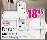 Fenstersicherung von BEVER im aktuellen Hornbach Prospekt für 18,45 €