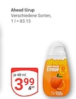 Ahead Sirup Angebote bei GLOBUS Salzgitter für 3,99 €