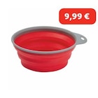 Dogs Creek Gamelle de voyage en silicone Trail rouge 1 l dans le catalogue Maxi Zoo