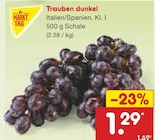 Trauben dunkel Angebote bei Netto Marken-Discount Köln für 1,29 €