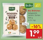 Bio-Brötchen Angebote von BioBio bei Netto Marken-Discount Troisdorf für 1,99 €