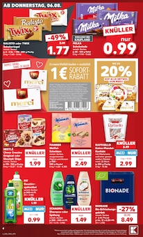 Choco Crossies Angebot im Kaufland Prospekt, gültig von 03.08.2026 bis 05.08.2026 Choco Crossies Angebot im aktuellen Kaufland Prospekt auf Seite 13