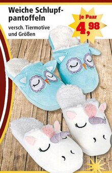 Weiche Schlupfpantoffeln bei Thomas Philipps in Erkelenz Weiche Schlupfpantoffeln im Angebot bei Thomas Philipps Erkelenz für 4,98 €