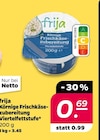 Körnige Frischkäsezubereitung Viertelfettstufe von frija im aktuellen Netto mit dem Scottie Prospekt