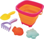 Eimer mit Sandspielzeug für 4,99 € bei Rossmann im Angebot Eimer mit Sandspielzeug im aktuellen Rossmann Prospekt