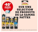 -40% de remise immédiate avec ma Carte U sur une sélection de produits de la gamme Pattex - Pattex dans le catalogue Super U