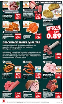 Roastbeef im aktuellen Kaufland Prospekt (Heidelberg) Roastbeef im Kaufland Prospekt "Hier bin ich richtig" mit 63 Seiten (Heidelberg)