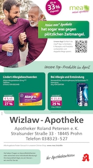 mea - meine apotheke Prospekt Unsere April-Angebote mit 4 Seiten