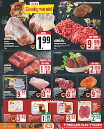 Hackfleisch Angebot im aktuellen EDEKA Prospekt auf Seite 4