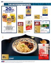 Prix et réduction Riz dans le prospectus Carrefour Market en cours Offre Riz dans le catalogue Carrefour Market du moment à la page 16